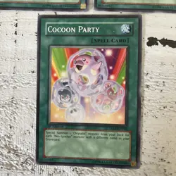 Lot Of 3 Cocoon Party - TAEV-EN048 - 1st Edition YuGiOh Cards Amazing Condition - Image 5