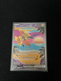 Pokemon TCG Tapu Koko EX Paradox Rift Holo Card 247/182 Sir - Image 1