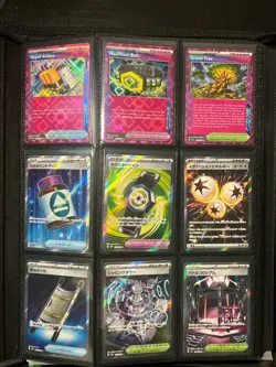 Pokemon Card Lot W/ Ex’s, Vmax, Art Rares JP & English Lot In Vaultx Binder - Image 1
