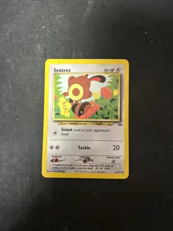 Sentret 63/75 - Common Pokemon Card - Neo Discovery Set D3 - Image 1