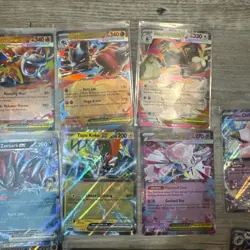 2025 Pokemon Card Lot x14 double rare ex phantasmal flames journey together etc - Image 3