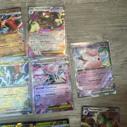 2025 Pokemon Card Lot x14 double rare ex phantasmal flames journey together etc - Image 4