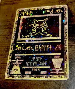 Pokemon TCG Ancient Mew 1999 Movie Promo Card B Sure 2 See My Other Pokemon Card - Image 1