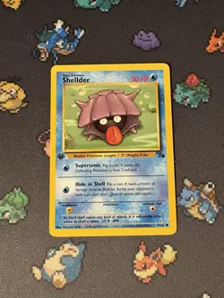 Pokemon Cards Shellder 54/62 Fossil FIRST EDITION WOTC - (NM) #2 - Image 1