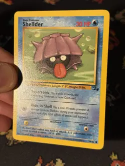 Pokemon Cards Shellder 54/62 Fossil FIRST EDITION WOTC - (NM) #2 - Image 2