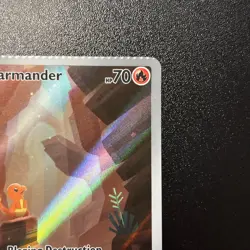 Charmander - 168/165 - Illustration Rare - 151 - Pokemon TCG - CRIMP ERROR CARD - Image 4