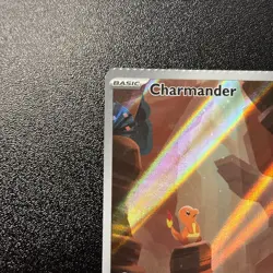 Charmander - 168/165 - Illustration Rare - 151 - Pokemon TCG - CRIMP ERROR CARD - Image 5