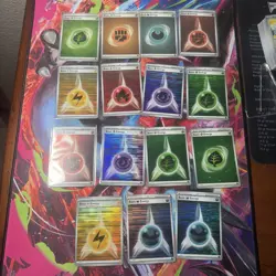 Pokemon TCG 15 Card Holo Energy Lot Nm Sleeved Collection E4 - Image 1