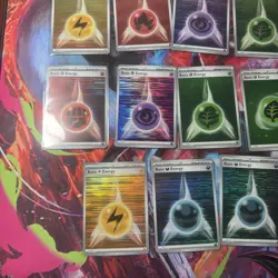Pokemon TCG 15 Card Holo Energy Lot Nm Sleeved Collection E4 - Image 2