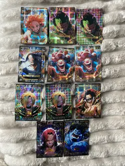 One Piece Grand-Line Endless Treasure 4 GR Collectible Cards Lot Of 11 - Image 1