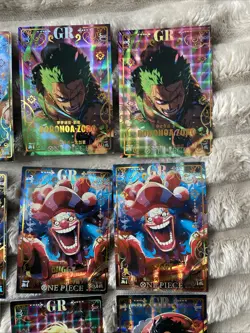 One Piece Grand-Line Endless Treasure 4 GR Collectible Cards Lot Of 11 - Image 3