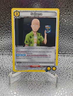Union Arena TCG - Saitama - One Punch Man - Bandai - Anime Card - Image 1