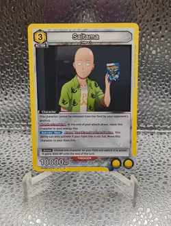 Union Arena TCG - Saitama - One Punch Man - Bandai - Anime Card - Image 2