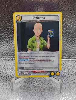 Union Arena TCG - Saitama - One Punch Man - Bandai - Anime Card - Image 3