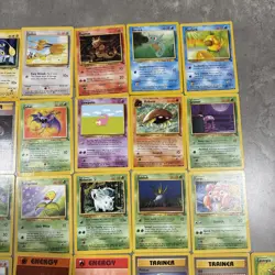 Original Vintage Pokemon - 45 Card LOT - Uncommon and Common (1995, 96,98) WoTC - Image 3
