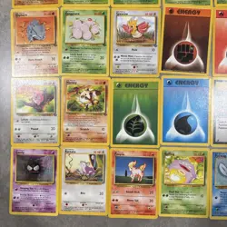 Original Vintage Pokemon - 45 Card LOT - Uncommon and Common (1995, 96,98) WoTC - Image 4