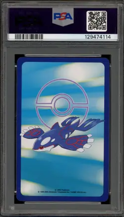 Pokemon Sapphire Playing Cards Mudkip Ace of Hearts PSA 10 Gem Mint - Image 2