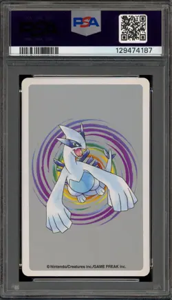 Pokemon Silver Playing Cards Lugia Ace of Spades #249 PSA 10 Gem Mint - Image 2