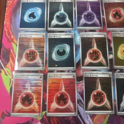 Pokemon TCG 16 Card Holo Energy Lot Nm Sleeved Collection E2 - Image 2