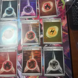 Pokemon TCG 16 Card Holo Energy Lot Nm Sleeved Collection E2 - Image 4