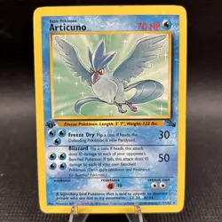 Articuno 17/62 1st Edition Non-Holo Rare Card - 1999 Pokemon Fossil - Image 1