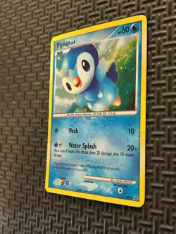Pokemon TCG Piplup DP03 Diamond & Pearl Promo Holo Rare Card MP - Image 3