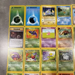 Original Vintage Pokemon - 38 Card LOT - Uncommon and Common (1995, 96,98) WoTC - Image 2