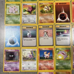 Original Vintage Pokemon - 38 Card LOT - Uncommon and Common (1995, 96,98) WoTC - Image 4