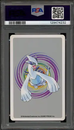 Pokemon Silver Playing Cards Bellossom Queen of Clubs #182 PSA 9 Mint - Image 2