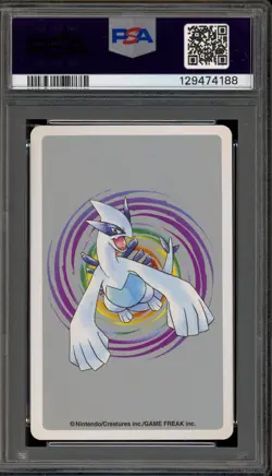 Pokemon Silver Playing Cards Cyndaquil Ace of Hearts #155 PSA 10 - Image 2