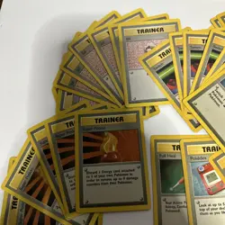 Pokemon Trainer 73 Card Lot Vintage 1990s Early 2000s No Reserve - Image 2