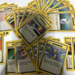 Pokemon Trainer 73 Card Lot Vintage 1990s Early 2000s No Reserve - Image 3