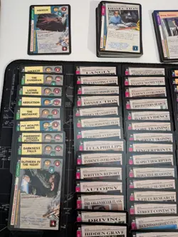X-Files Collectable Card Game CCG Lot 400 Cards (224 Unique) Photos of All Cards - Image 3