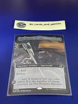 The Eternity Elevator Extended Art (Foil) Edge of Eternities EOE #354 R MTG Card - Image 1