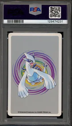 Pokemon Silver Playing Cards Cleffa Queen of Spades #173 PSA 9 Mint - Image 2
