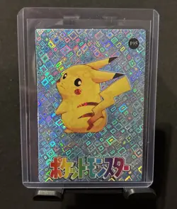 Vintage Rare Pokemon Card - Pikachu #195/193- Vending Machine - Holo NM - Image 1
