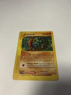 Sudowoodo Holo Pokemon e-Card Series Aquapolis #H24 2003 - Image 1