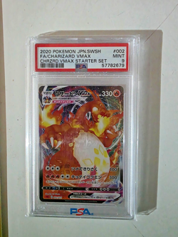 2020 Pokemon Charizard "VMAX Starter Set" (Japanese) -- PSA 9 -- Card #2 - Image 1