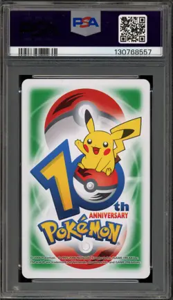 Pokemon 10th Ann. Playing Cards Articuno Green King of Spades PSA 10 Gem Mint - Image 2