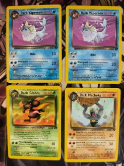 🌵Mini Collection Bulk Lot of 50 Pokemon Card Vintage Team Rocket ONLY💦 - Image 4