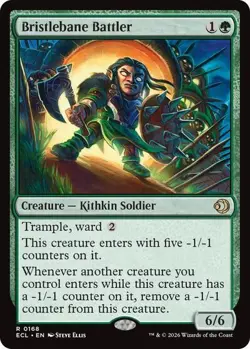 Bristlebane Battler 168 MTG NM - Lorwyn Eclipsed - Image 1