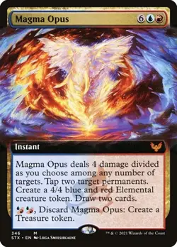 Magma Opus - Extended Art STX NM MTG - Image 1