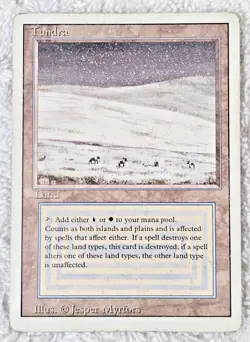 MTG Revised Dual Land Volcanic Island and Tundra - for Tat - Image 2