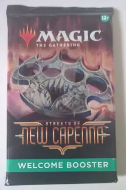 Magic the Gathering Streets of New Capenna Welcome Booster Pack Factory Sealed - Image 1