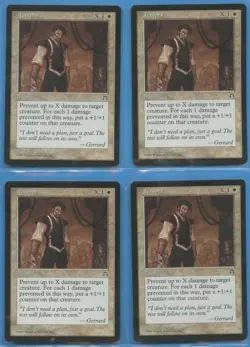 MTG: Stronghold: Temper: PLAYSET of 4 - Image 1