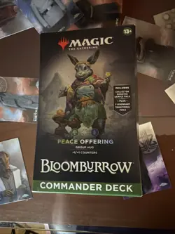 MTG Bloomburrow Commander Deck - Peace Offering - Magic The Gathering Sealed - Image 1