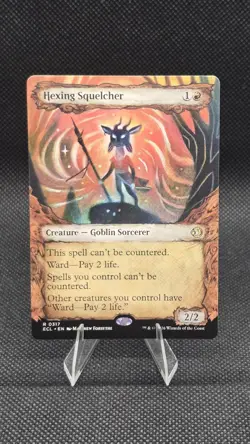 Hexing Squelcher - Showcase Non-Foil R #0317 MTG Lorwyn Eclipsed M/NM English - Image 1
