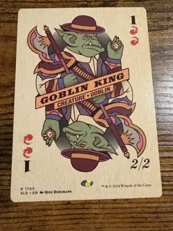 MTG Magic The Gathering Goblin King Secret Lair Drop - Image 1