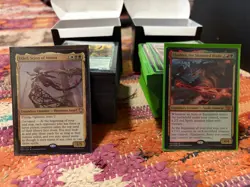 MTG precon commander decks Upgrades Unleashed + Corrupting Influence - Image 1