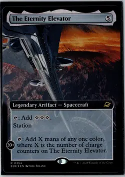 The Eternity Elevator (Extended Art) Foil R Edge of Eternities 354 NM - Image 1